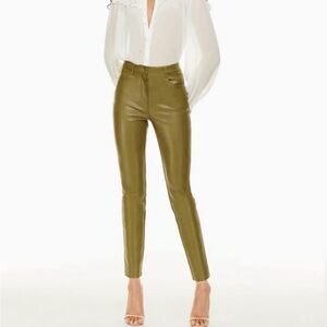 ARITZIA - WILFRED FREE - Melina Pant. Faux leather leggings. Size: 0